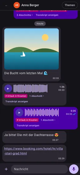 Chat, dunkel